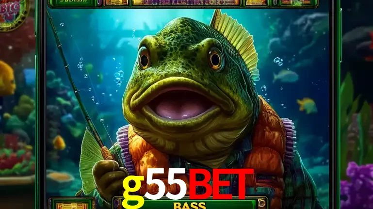 Personagem de peixe pescador do popular jogo de slot com tema de pescaria, uma das emocionantes opções de caça-níqueis para jogar e ganhar no cassino g55bet.